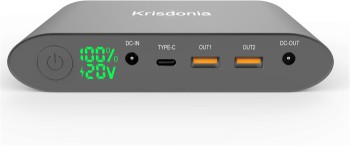 Krisdonia 25000mAh Laptop Power Bank (TSA-Approved)