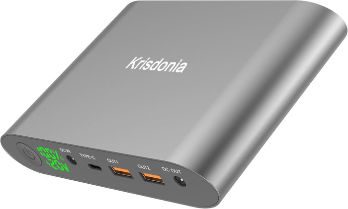 Krisdonia 25000mAh Laptop Power Bank (TSA-Approved) (image 4)
