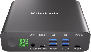 Krisdonia 32000mAh PD 100W Power Bank
