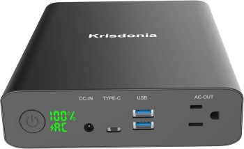 Krisdonia 60000mAh Laptop Power Bank with AC Outlet