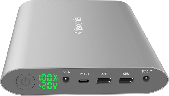 Krisdonia Laptop Power Bank 50000mAh